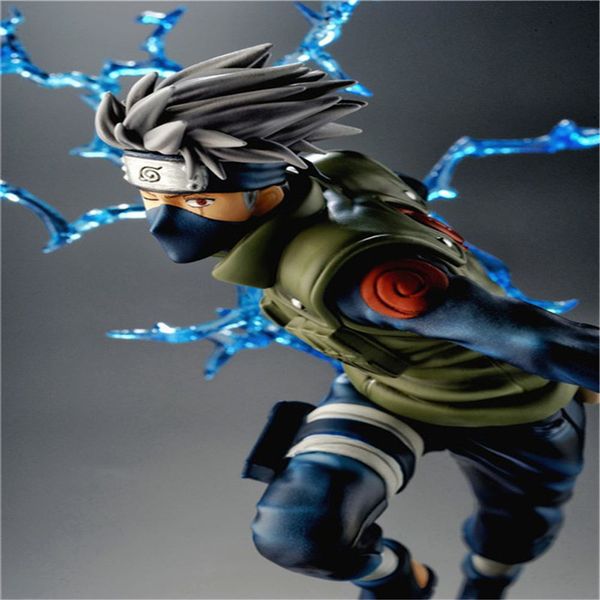 

naruto kakashi sasuke action figure anime17cm cool figure pvc toys figurine model doll decoration accessories 1008