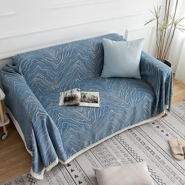 

blankets fsislover ins nordic soft throw travel manta blanket for bed sofa slipcover cobertor plane cotton woven wire