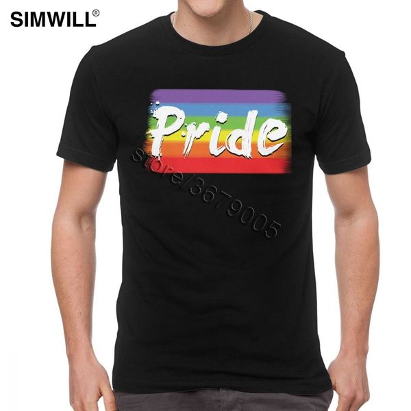 

радуга pride гей равноправие mens lgbt тройники с коротким рукавом круглый шеи рубашки cute плюс размер tshirt толстовка с капюшоном толстов