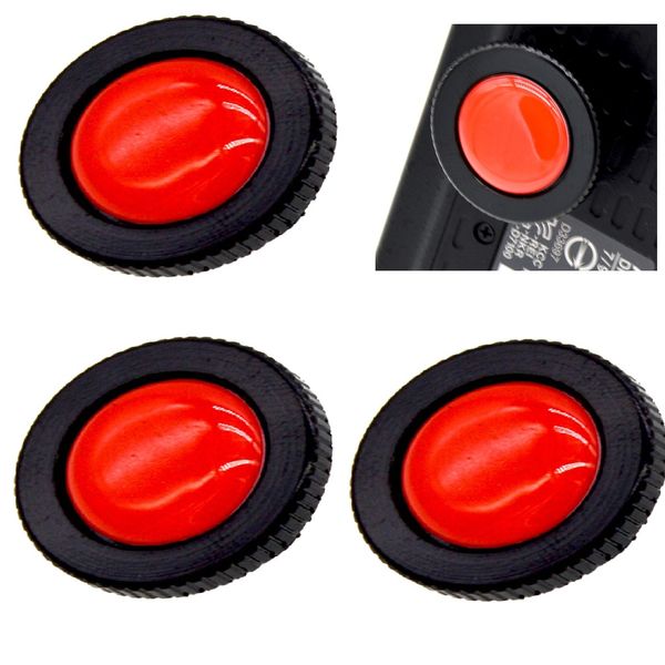 

3x metal round quick release qr plate for manfrotto compact action tripods