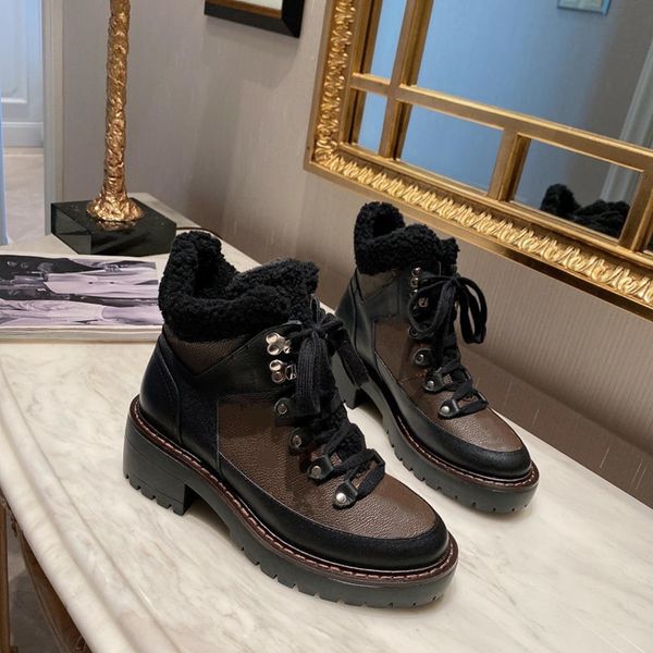 

2021classic exquisite leather flats zipper lace brand women boots high heels outdoor fashion boots denim boots, Black