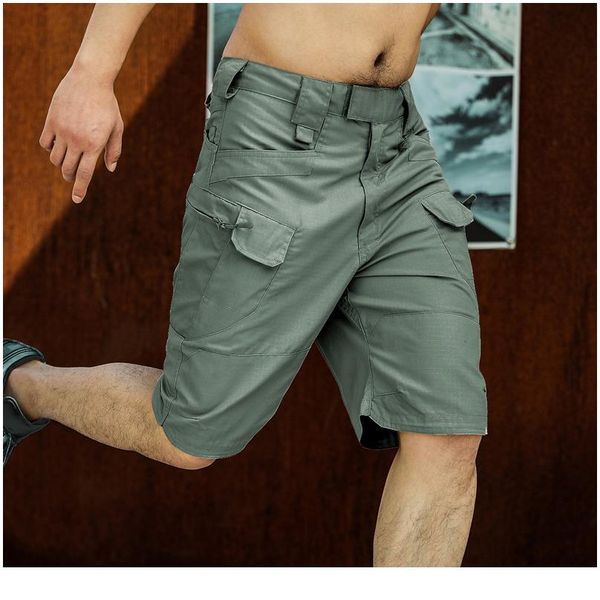 

мужчины тактические шорты пешие прогулки городские военные военные военные каблицы грузов ripstop повседневная мульти-карманы короткие боевы, Camo;black