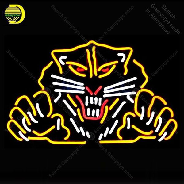 

неоновый знак для jaguar neon light sign hotel street steet decor store дисплей пивные бар клубные вывески трубы неоновые огни реклама