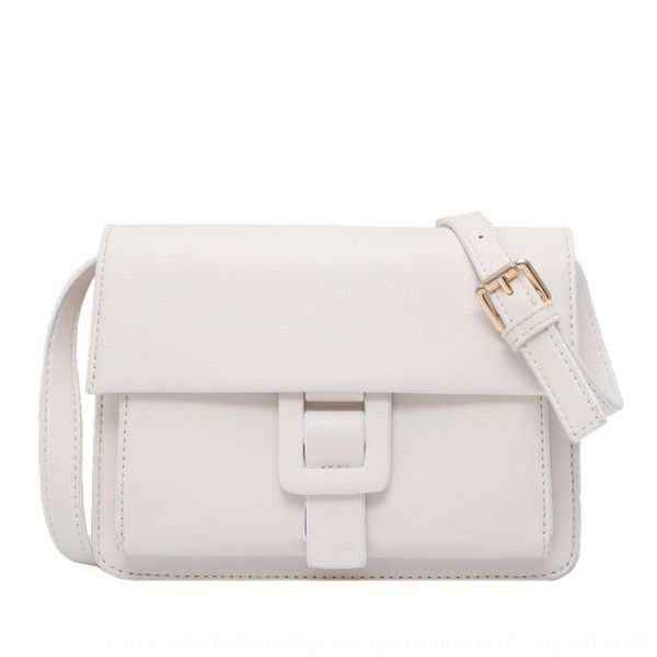 

japanese and korean strap strap work class bag 2020 spring and summer new messenger shoulder leathersolid color pu shoulder crossbody small