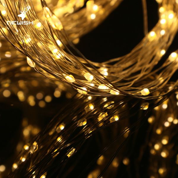 

outdoor bulbs adapter ne 640 warm 2.0m white led chain micro rice cluster string copper wire light for christmas decor