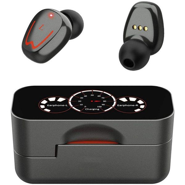 

usb c headphones ipx7 waterproof stereo in-ear wireless bluetooth headset motion noise reduction binaural 5.0 headphone