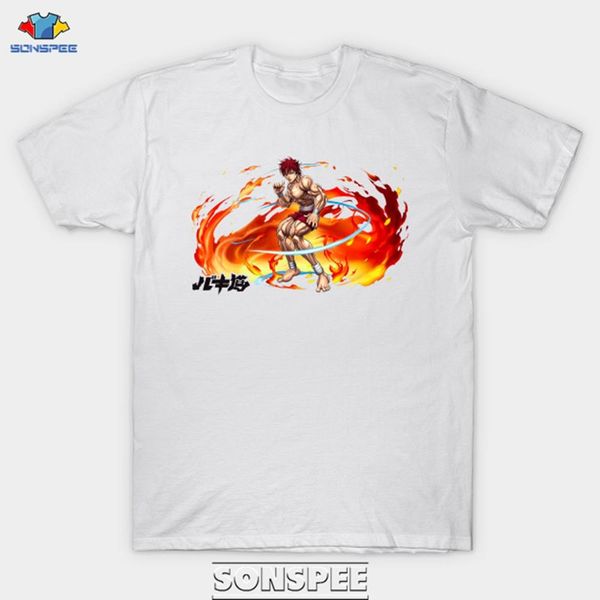 

box anime baki the grappler print 3d print shirts humor harajuku horror men clothing