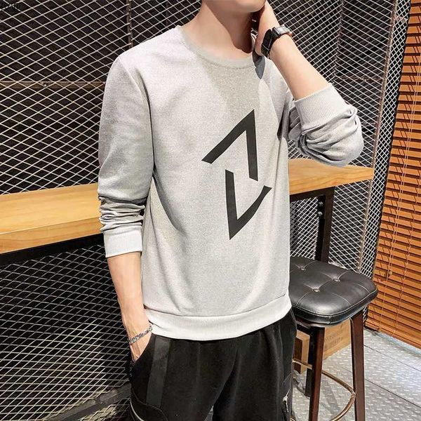 

long sleeve t-shirt men's brand sweater 2020 new spring clothing youth fashion autumn jacket, White;black