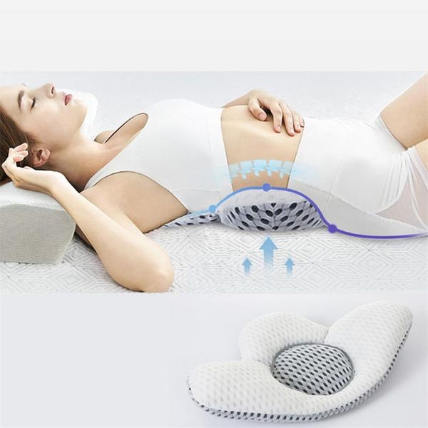 

undefined leaf shape back pillow with buckwheat sleep pillow bed pregnancy waist support lumbar herniation protector