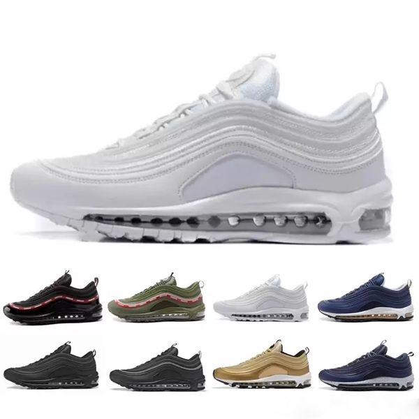 

2020 newspaper bred 97 black bullet corduroy pack og running shoes south beach sunburst reflective 97s mens women outdoor sport sneakers