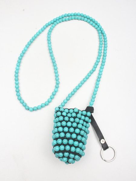 

2020 new internet celebrity mona sr hand beaded mini plastic makeup bag1
