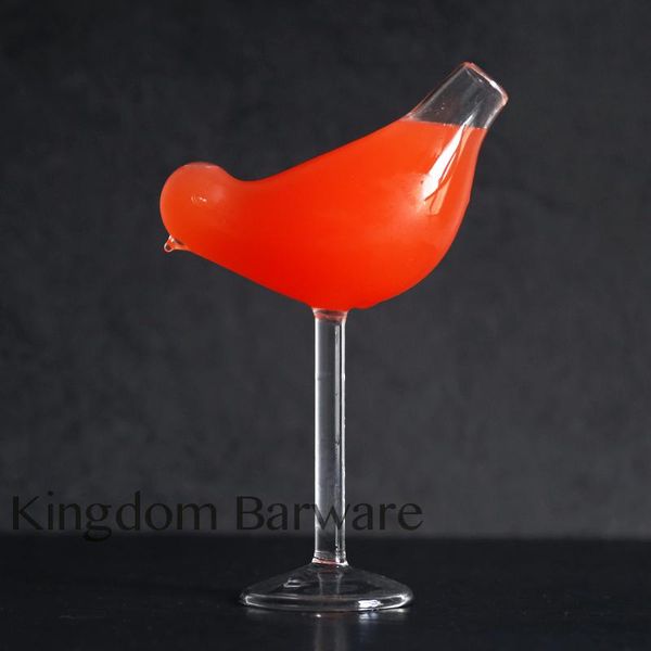 

бесплатная доставка 4 шт. креативная птица форма коктеил бокал бокал превосходное для коктеил бар стеклоударный набор из 4 jlliyq garden_lig