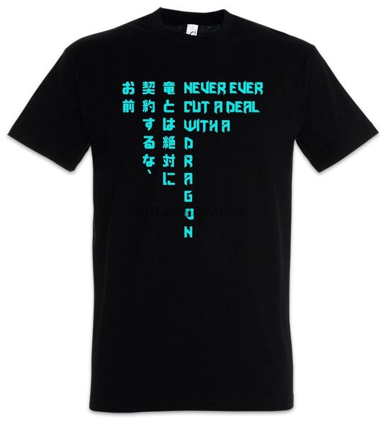 

never ever cut a deal with a dragon shadowrun role play game cool casual pride men fashion hoodie designers t shirts sweatshirt