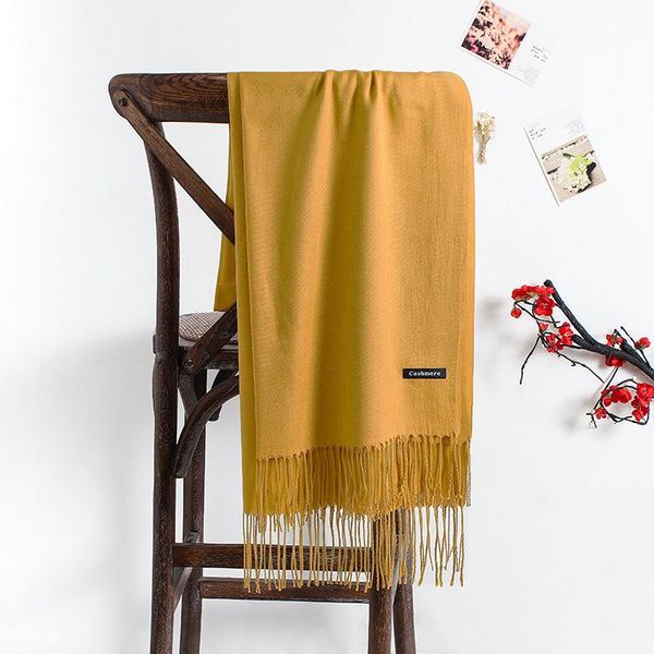 

2020 solid color soft шарф женщин кашемира шарфы дамы лето шаль wrap осень зима пашмины unisex женский хиджаб оголовье jllzfa, Blue;gray