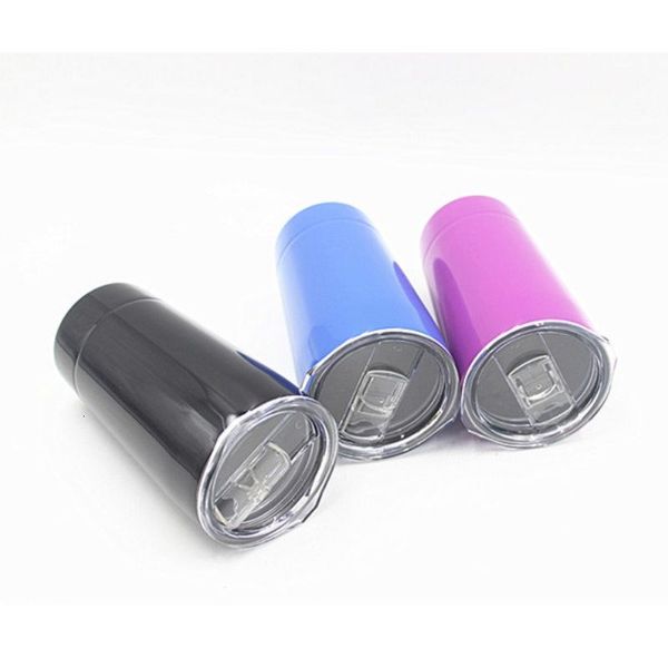 

steel tumbler insulated stainless double wall vacuum 12oz 20oz glasses with lid kid cup coffee mugs wine tumblers