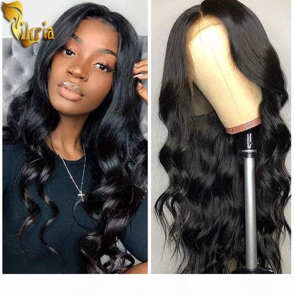 

brazilian human hair body wave full lace wigs 13x4 lace front wig natural color 130%~150% density remy hair with baby hair peruvian, Black;brown