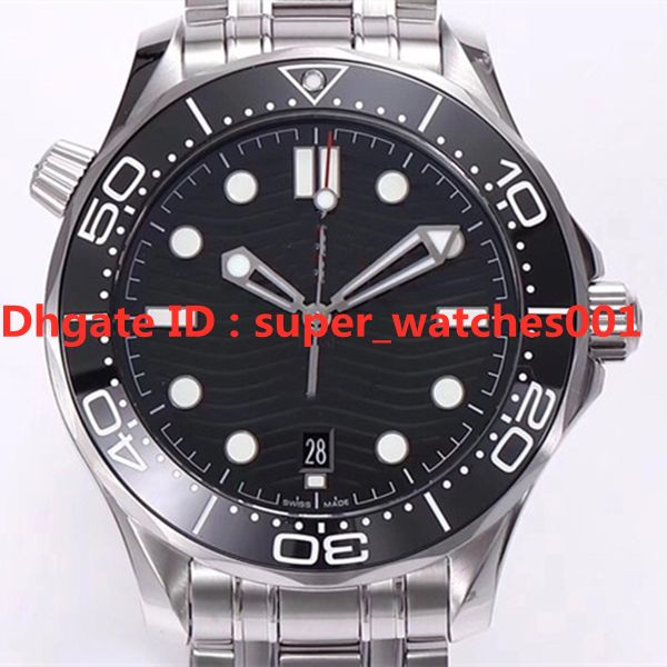

vs wristwatches luxury watch mens watches 42mm 8800 automatic mechanical movement fine steel case fine steel strap, Slivery;brown