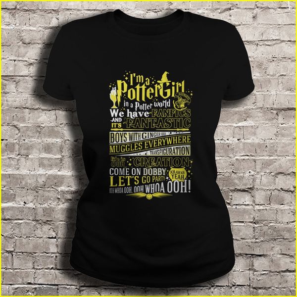 

men t shirt i'm a potter girl in a potter world we have fanfics and it's fantastic women t-shirt sport hooded sweatshirt hoodie