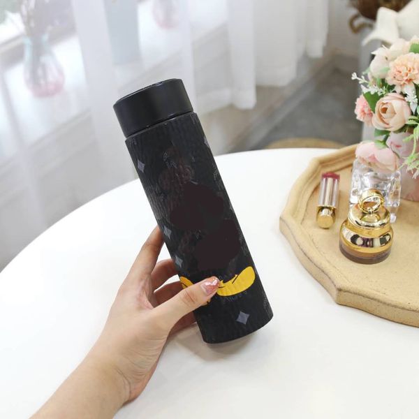 

intelligent thermos water bottle designer led touch display stainless steel thermal cup tea mug