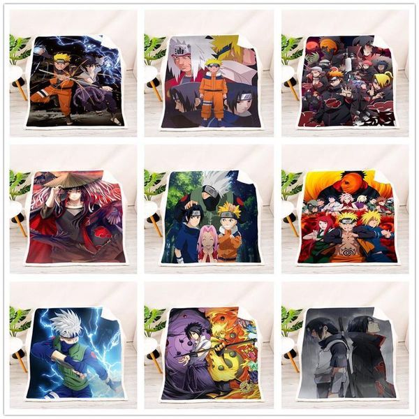 

anime manga naruto throw blanket blankets for beds sofa cover