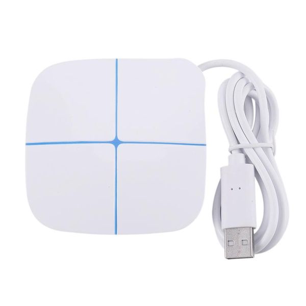 

usb многофункциональный концентратор extender, usb 6-в-1 красочный luminous концентратор с high-speed ​​расширения tf и ​​sd card slots