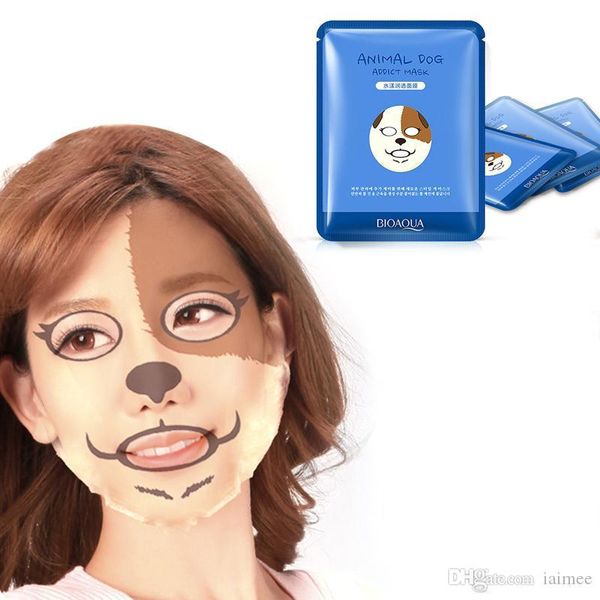 

dhl shape bioaqua mask sheep facial oil dog nourishing tiger moisturizing face control hydrating panda animal masks nwdvx