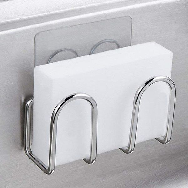 

metal pad scrubbers rack scouring sponge drainer sink towel tool shelves fiber holder drying suction cup kitchen soap yxlcdy xhhair