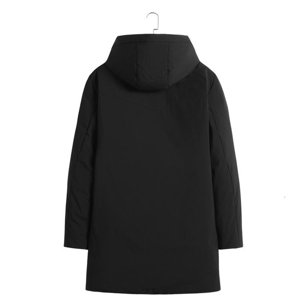 

2021 new men's clothing 90% from white hood with winter helmets men to wear 3fpb, Black