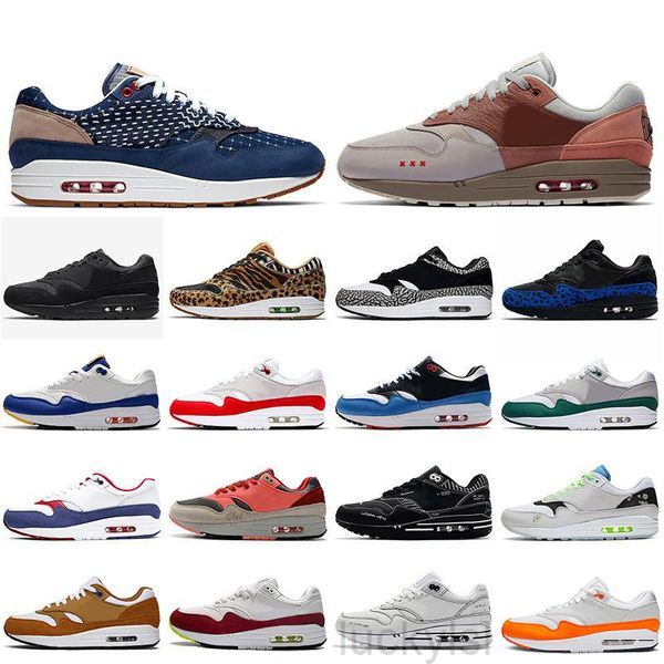

2021 classic 1 one men women 87 casual shoes triple black white sports trainer cushion surface breathable mens sports shoe sneakers kllt