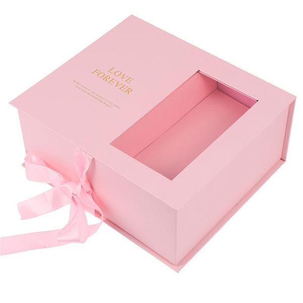 

gift wrap valentine's day flower wrapping box packing case holder