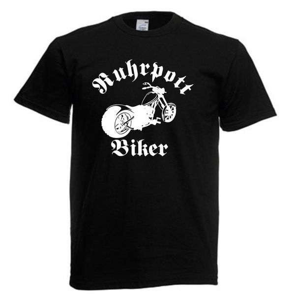 

новые моды t shirt байкер motorrad ruhrpott байкер измельчитель cruiser печати рубашка тройника хлопка tee shirt спорта толстовка с капюшоно