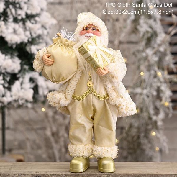 

santa claus doll 2020 christmas ornaments merry christmas decor for home table navidad natal cristmas gifts happy new year 2021 qyluuj