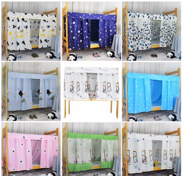 

1pc student bed curtains bedfighting dormitory shade shade thick mantle curtains student qylimc bdedome