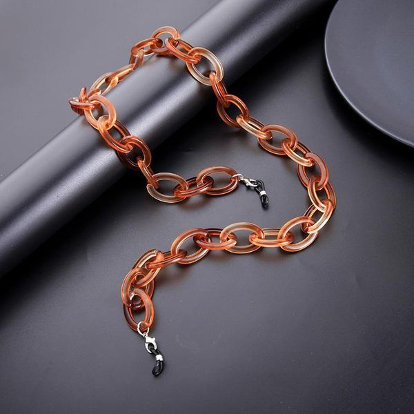 

kissme multicolor big acrylic link eyeglasses chains for women sunglasses masking chains hyperbole new fashion jewelry wholesale h bbyftd