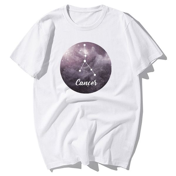 

twelve constellations t shirt cancer star t-shirts men man couples in love tshirt casual tee shirts sport hooded sweatshirt hoodie