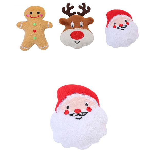

fashion pet accessories, interactive cat cotton plush toys, christmas set