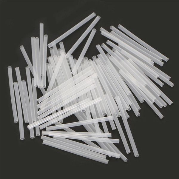 

50pcs balloon blowing tube air pump tube 8cm air suction straw aluminum film balloon wedding decoration balloon accessories wmttwm