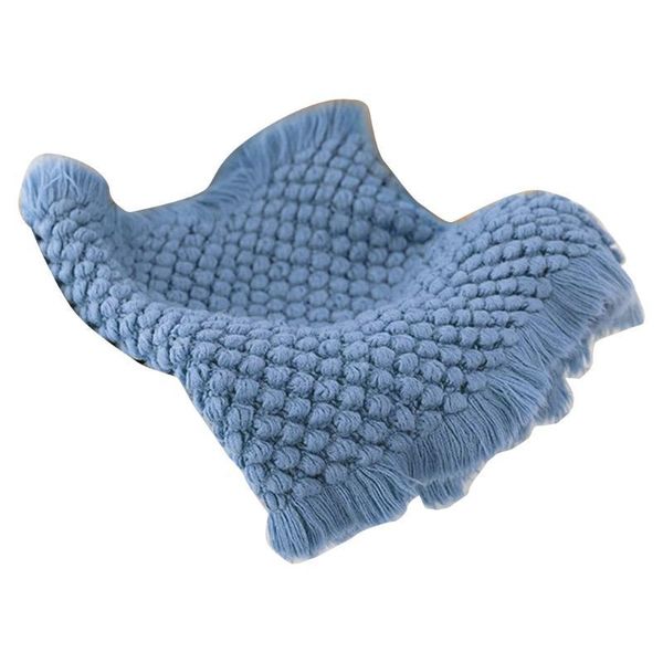 

cotton wool crochet baby blanket infant pgraphy props shooting basket filler lj201105