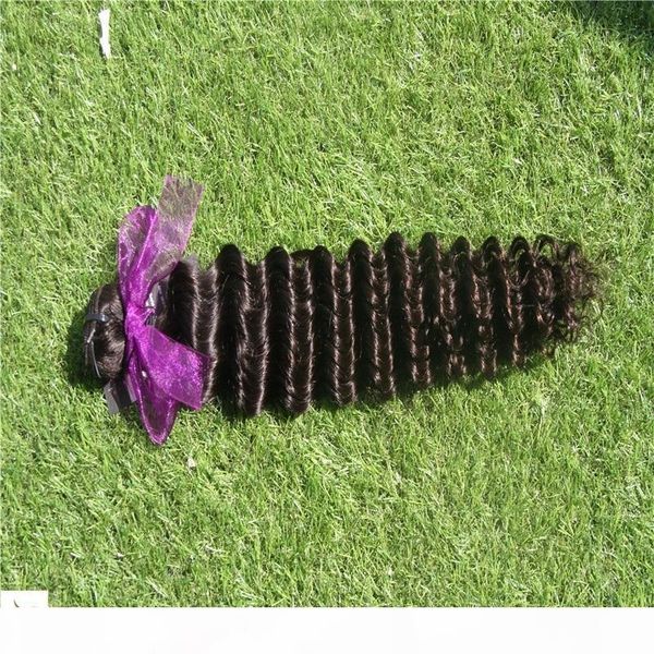 

indian off black color deep wave virgin hair extensions 100% human hair extension 10-30 inchs unprocessed hair