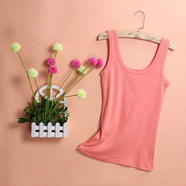 

2018 summer women spring sleeveless round neck loose cotton slim thin off shouler sexytank 1, White