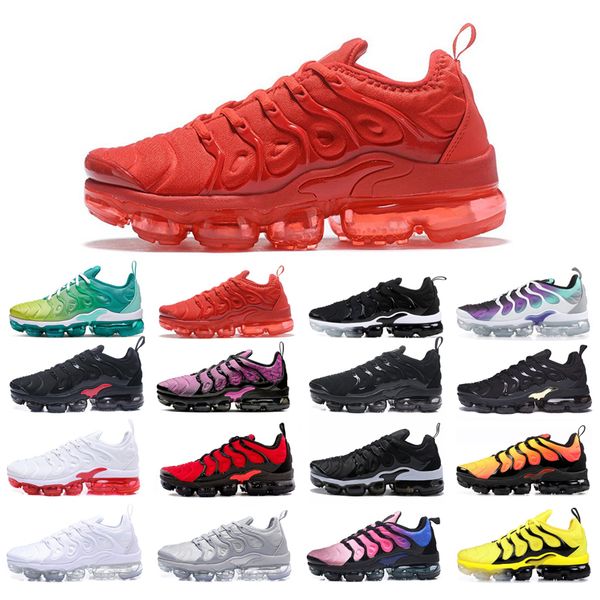 

plus running shoes for man runner sunset lemon lime red black aurora green blue fury cool grey hyper violet bumblebee grape sneakers wholesa