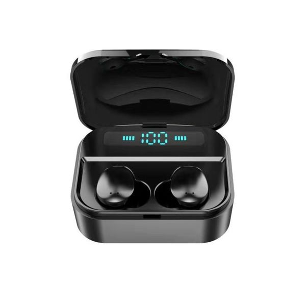 

x7m7 bluetooth headset 5.0 wirels dual in ear with digital display