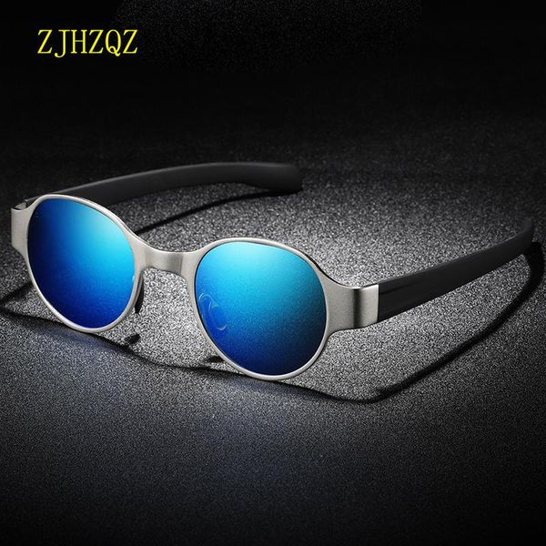 

zjhzqz steampunk polarized sunglasses women round goggles men circle lens vintage retro style punk shades, White;black