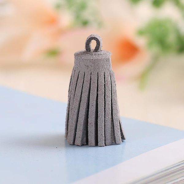

20pc faux leather mini tassel fringe diy jewelry keychain straps pendant crafts handmade making tassels fabric decor accessories h jllsdx