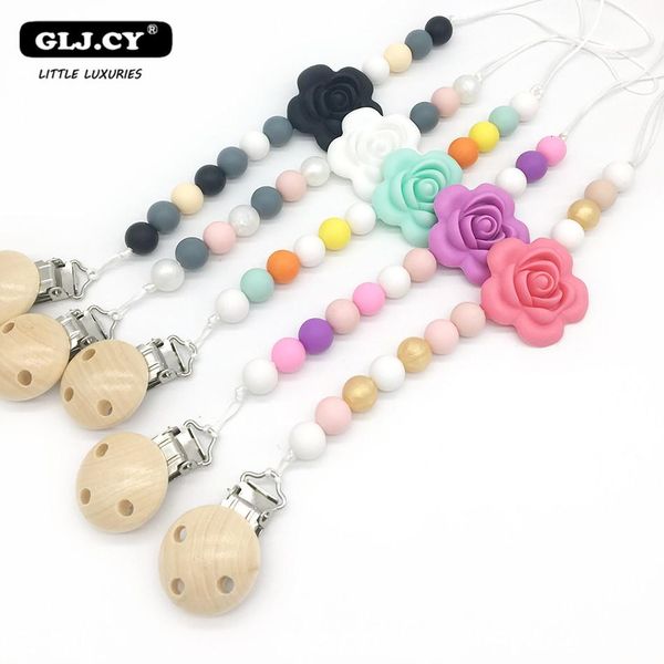 

pacifier toys nipples for safe teething abs beads chew holder with clips silicone chain baby sqcvks pingtoy