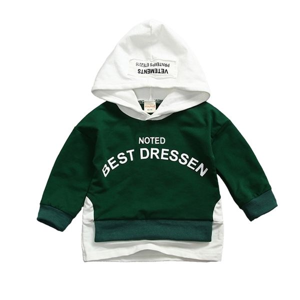 

new spring autumn baby fashion clothes children boys girls cotton hooded sweatshirt kids casual clothing infant cartoon hoodies lj201216, Black