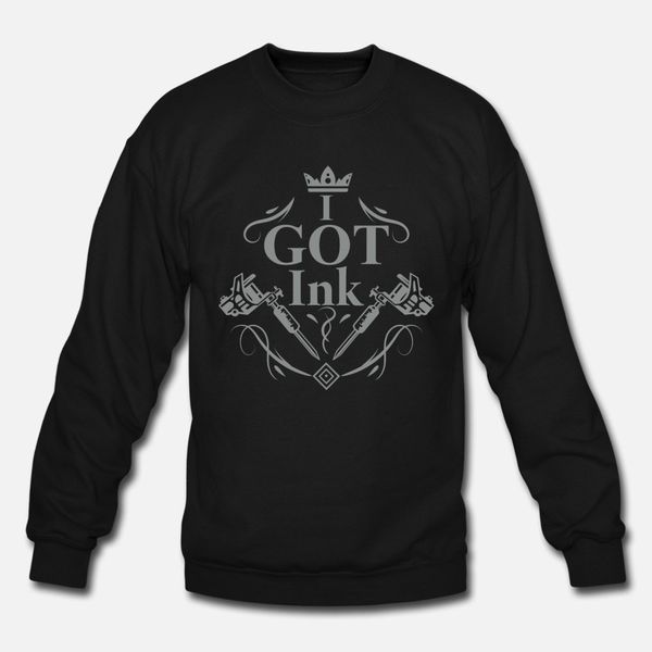 

got ink tattoo t shirt funky retro plus size tracksuit hoodie sweatshirt