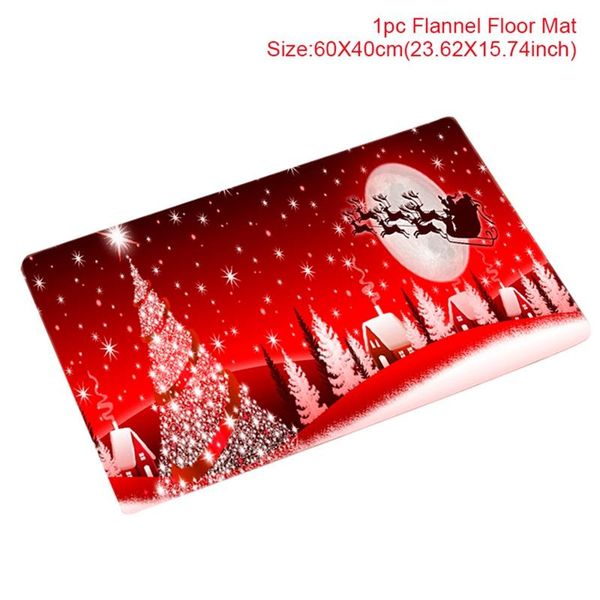 

flannel carpet christmas decor for home rug bathroom doormat merry christmas deco 2020 navidad xmas party decor happy new year wmtijq