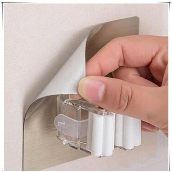 

wall mounted mop organizer holder brush broom hanger storage rack kitchen tool wall housekeeper accessory hanging pi jllkhe