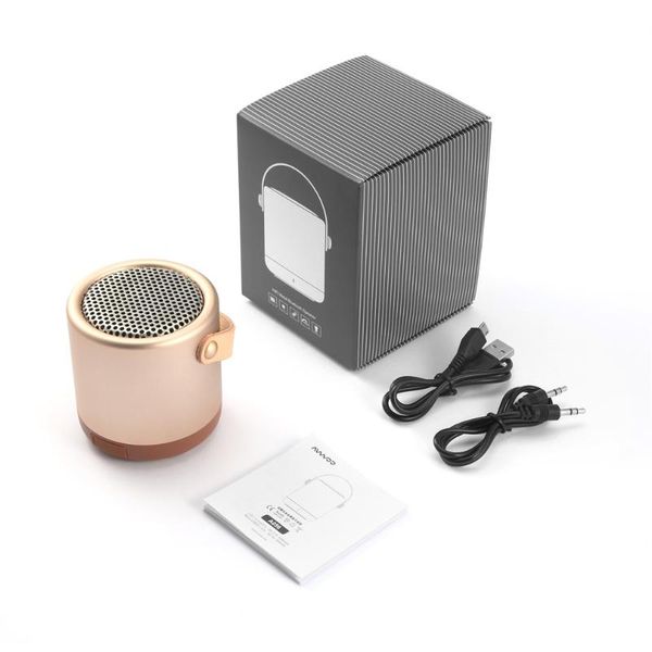 

портативный metal mini speaker 5w беспроводной динамик с расширенным басом tf для смартфона для планшетного компьютера
